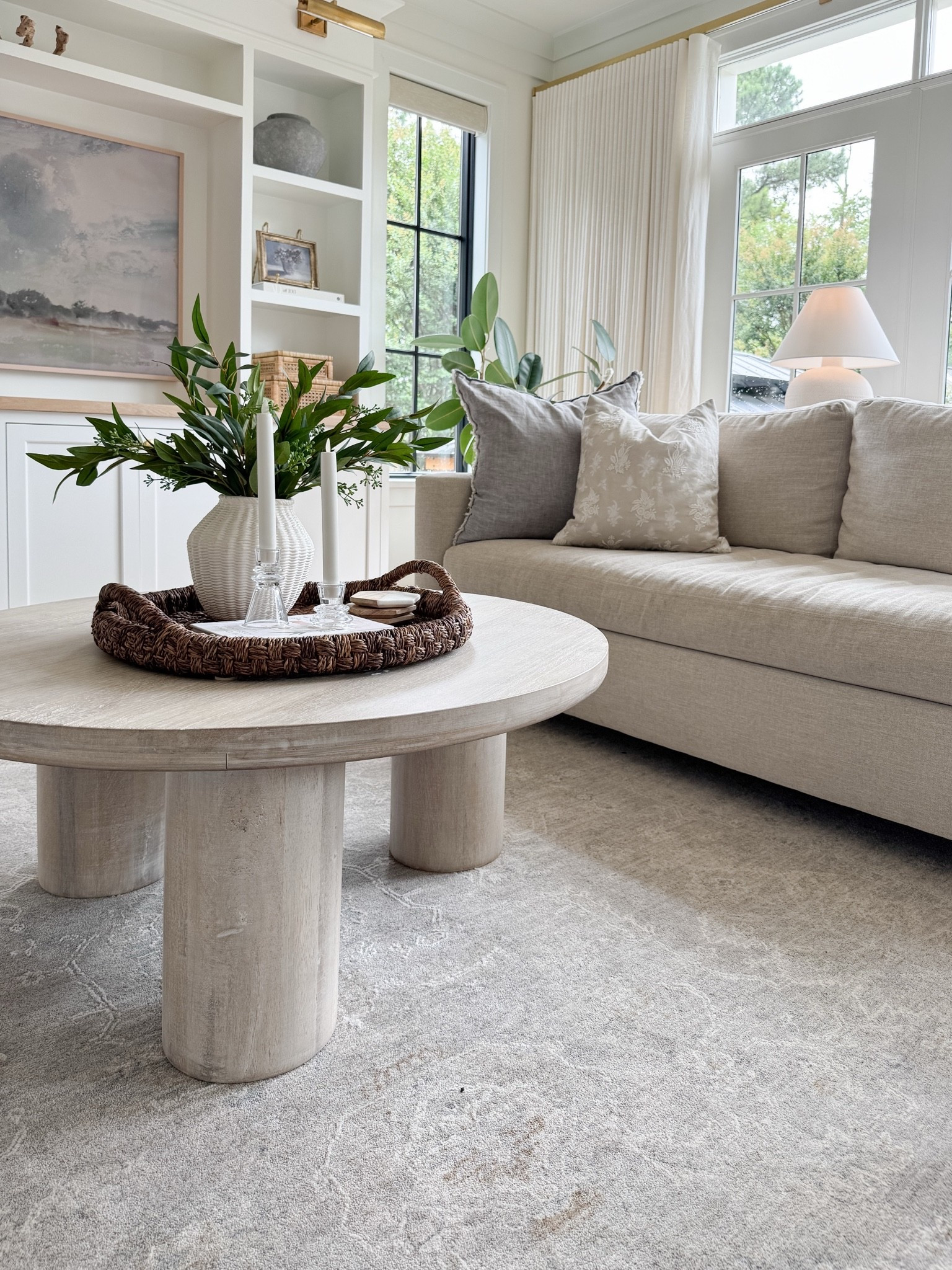 My most-loved coffee table is finally on sale for Wayfair's Black Friday in July event! After 5 years in our home, I can confidently say this solid wood, whitewashed round coffee table has been one of my best furniture purchases.

It's incredibly sturdy, has held up beautifully to our busy family of five, and the timeless design works with everything—from layered neutrals to seasonal decor. I love the warm whitewashed finish, generous size, and how it softens the room while still feeling substantial.

If you've been looking for a durable, timeless coffee table that will last for years, now is the time to grab it while it's majorly discounted.

#LTKHome #LTKSaleAlert #LTKKids