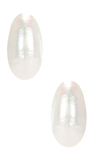 Ambra Earrings in Pearl | Revolve Clothing (Global)