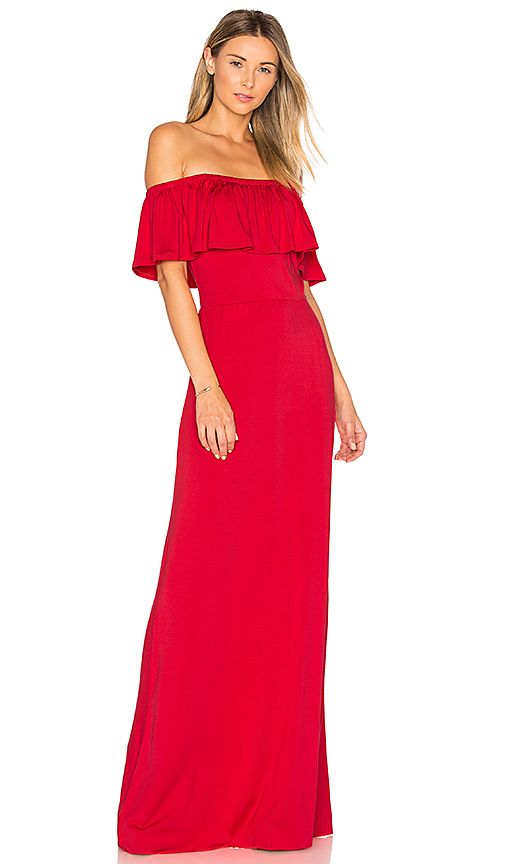 Rachel Pally Reston Maxi Dress in Red. - size S (also in XS) | Revolve Clothing