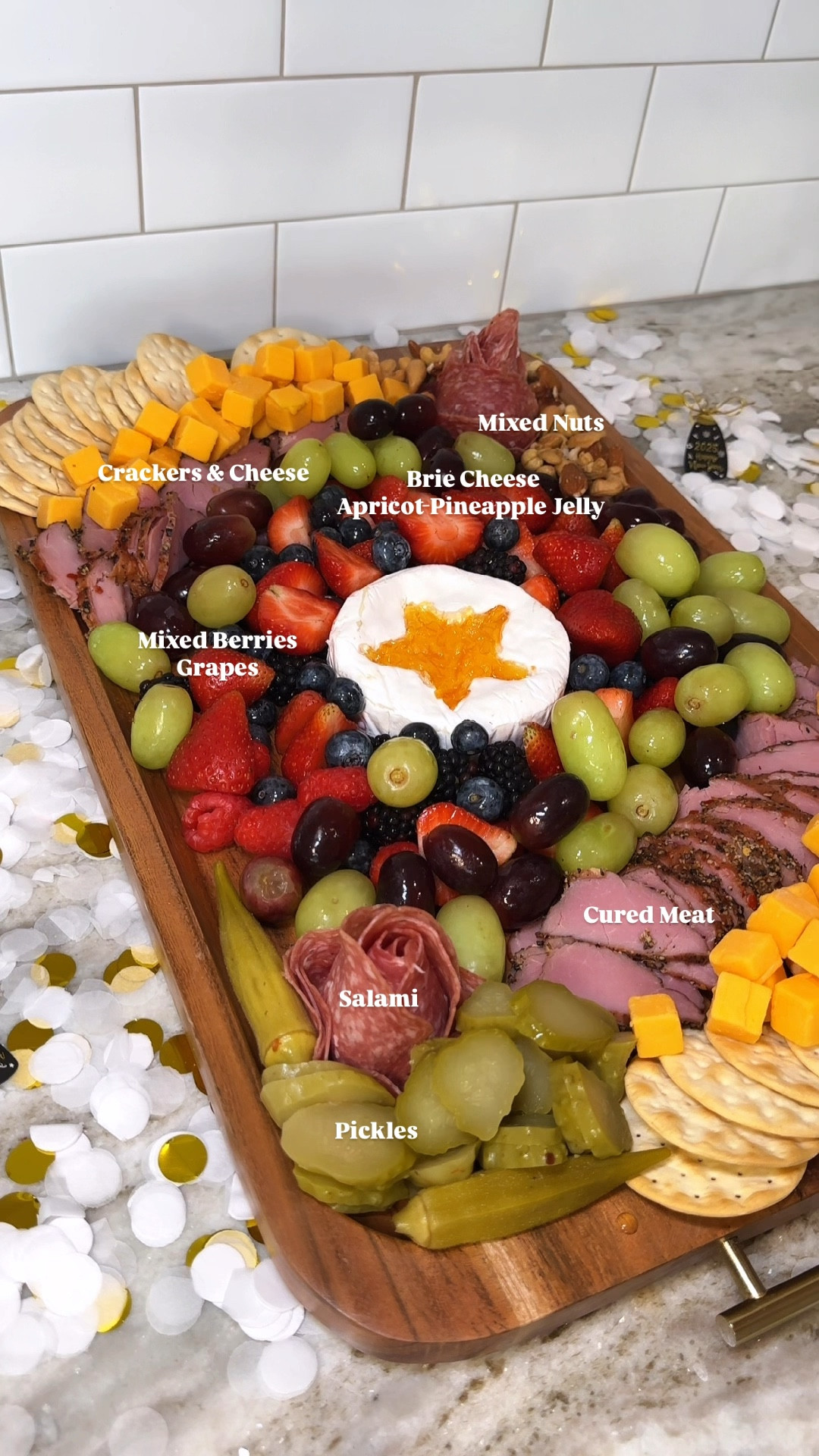 Try these 2 Charcuterie Board hacks at your next gathering or New Year’s Eve Party! 🍾🥂🎊
1. Use a cookie cutter to transform your cheese into whatever season is upon us! 🌟♥️🐣🇺🇸👻🦃🎄

2. Take a champagne glass to turn your salmi into a pretty rose

Follow for more fun easy recipes!

#LTKSeasonal #LTKParties #LTKHoliday