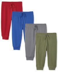 Unisex Baby Knit Pants 4-Pack | The Children's Place  - MULTI CLR | The Children's Place