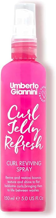 Umberto Giannini Curl Jelly Refresh - 5 fl Oz Vegan & Cruelty Free Refreshing Spray for Zero Friz... | Amazon (US)