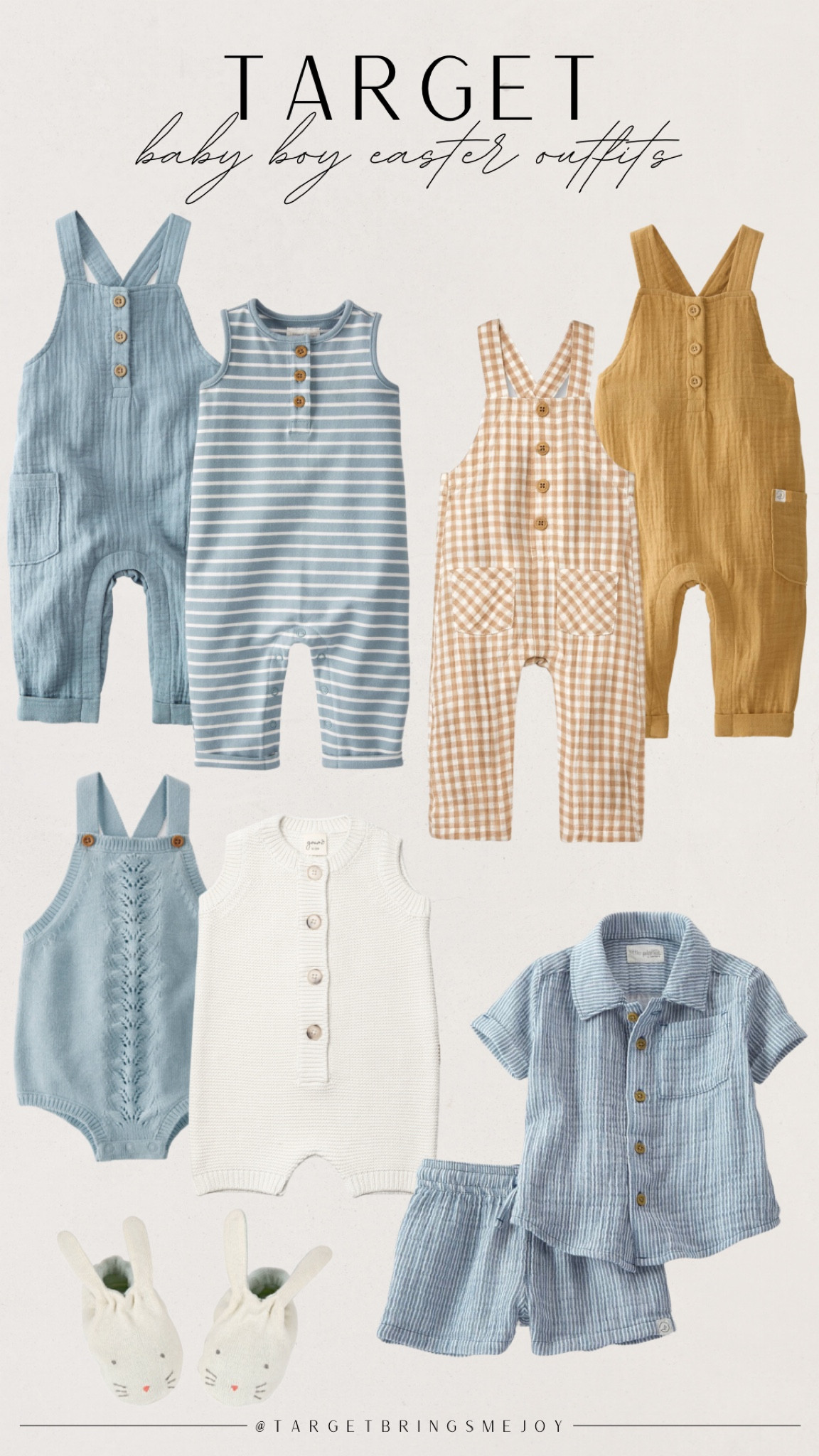 Baby boy Easter outfit ideas from Target

#target #targetstyle #targetbaby #babyboy #eastersunday #easterlook #easterstyle #easter #targetfinds #targetdeals

#LTKkids #LTKbaby #LTKbump
