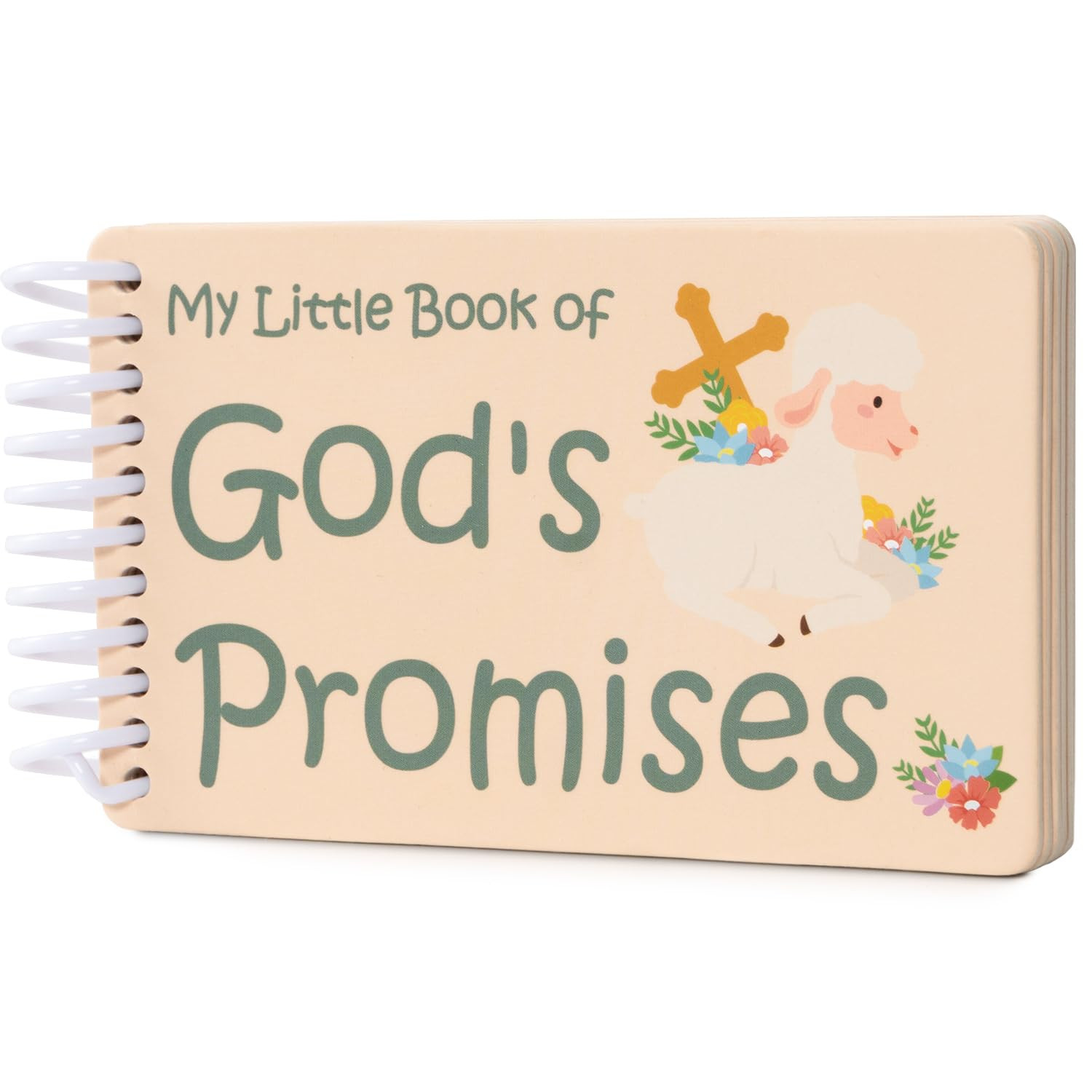 God's Promises Book 5×3×0.5 in - Baptism Gifts Idea for Boys Girls Baby Kid Godson Goddaughter ... | Amazon (US)