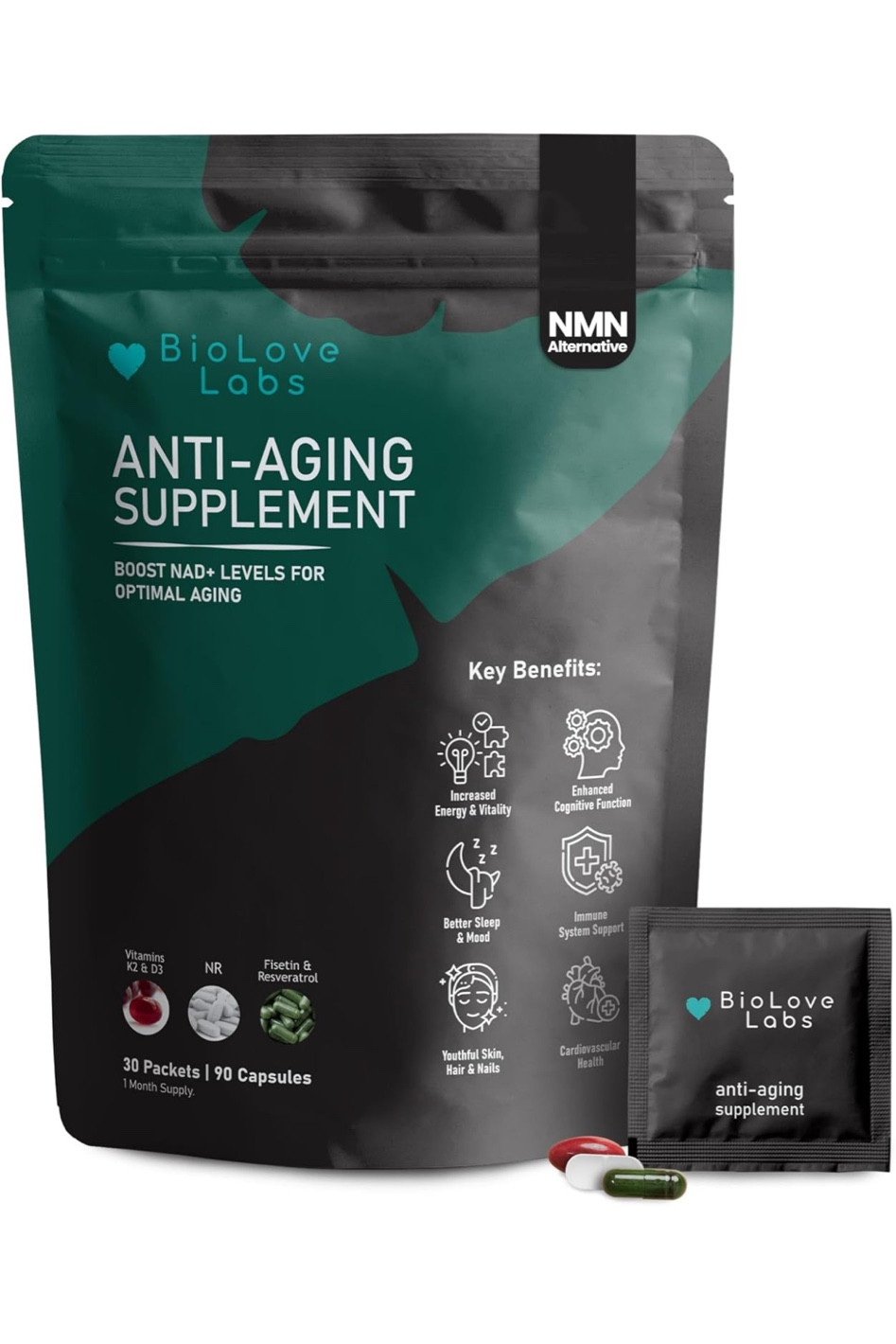 One of my favorite anti-aging supplements! #antiaging #supplement #nad 

#LTKOver40 #LTKBeauty #LTKFindsUnder50