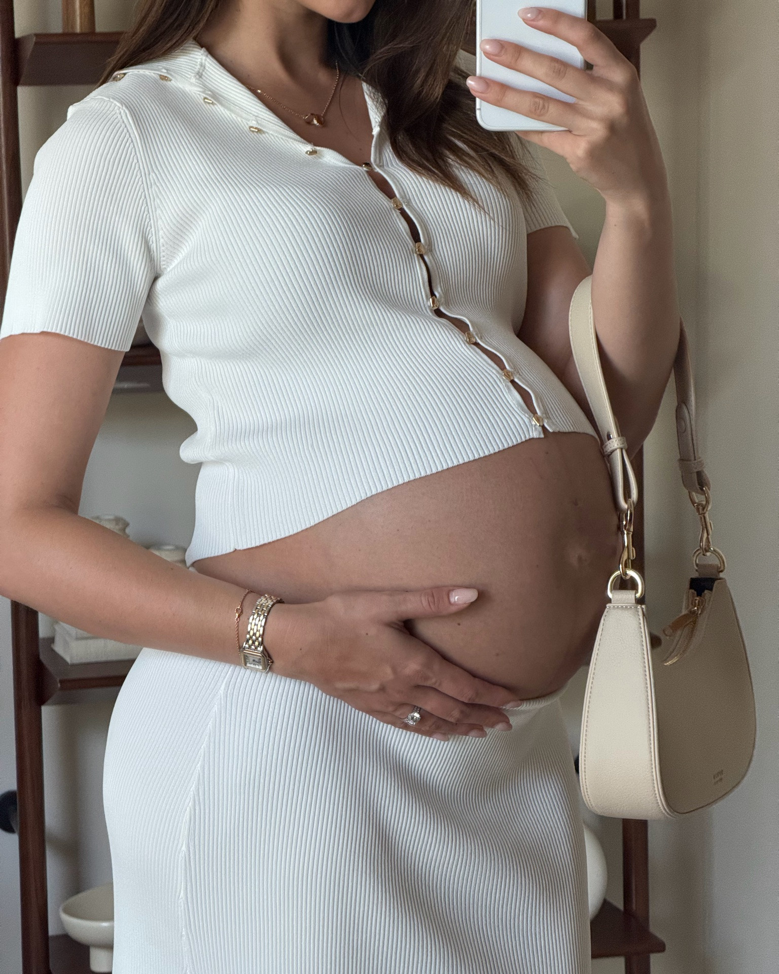 Here's another bump-friendly outfit I wanted to share with you. 🤍

This Zara knit top and midi skirt set isn't maternity, but it's stretchy enough to fit the bump comfortably. Honestly, knit sets are probably one of the best things to wear at this stage of pregnancy bc they're comfortable, flattering, breathable, and still make you feel put together.

Perfect if you're looking for bump-friendly outfits, non-maternity pregnancy outfits, pregnancy style inspiration, knit sets, Zara outfit ideas, summer pregnancy outfits, vacation outfits, or baby shower outfit ideas.

Comment SHOP and I'll send you the links and hit follow for more bump fashion inspo 🤍

#LTKmomlife #LTKBump #LTKootd