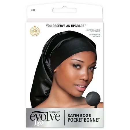 Evolve Satin Adjustable Drawstring Bonnet | Walmart (US)