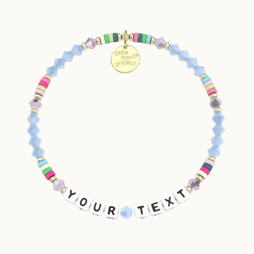 Custom Northern Lights Crystal | Little Words Project