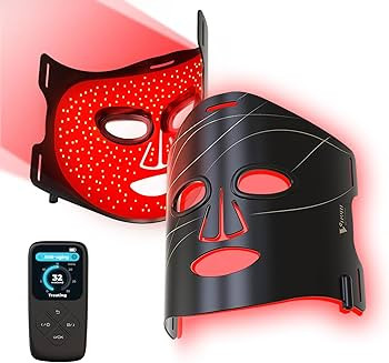 Red Light Therapy Mask: 292 LEDs High Energy Professional Infrared Red Light Therapy Device for F... | Amazon (US)