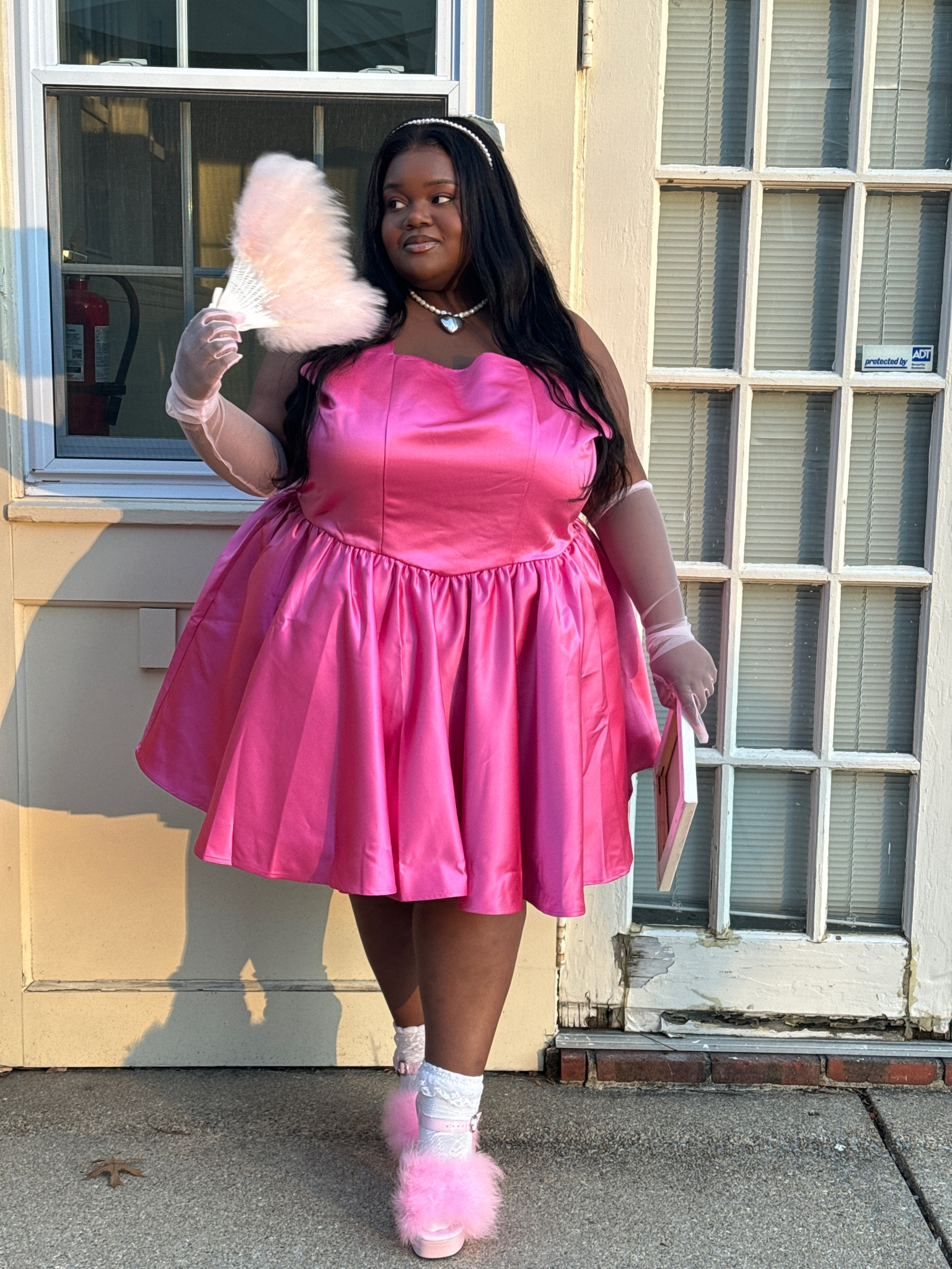 Pink Princess JessaKae Dress! JessaKae is one of my favorite size inclusive clothing brands! This has pockets and a built in petticoat! 

#LTKplussize #LTKstyletip