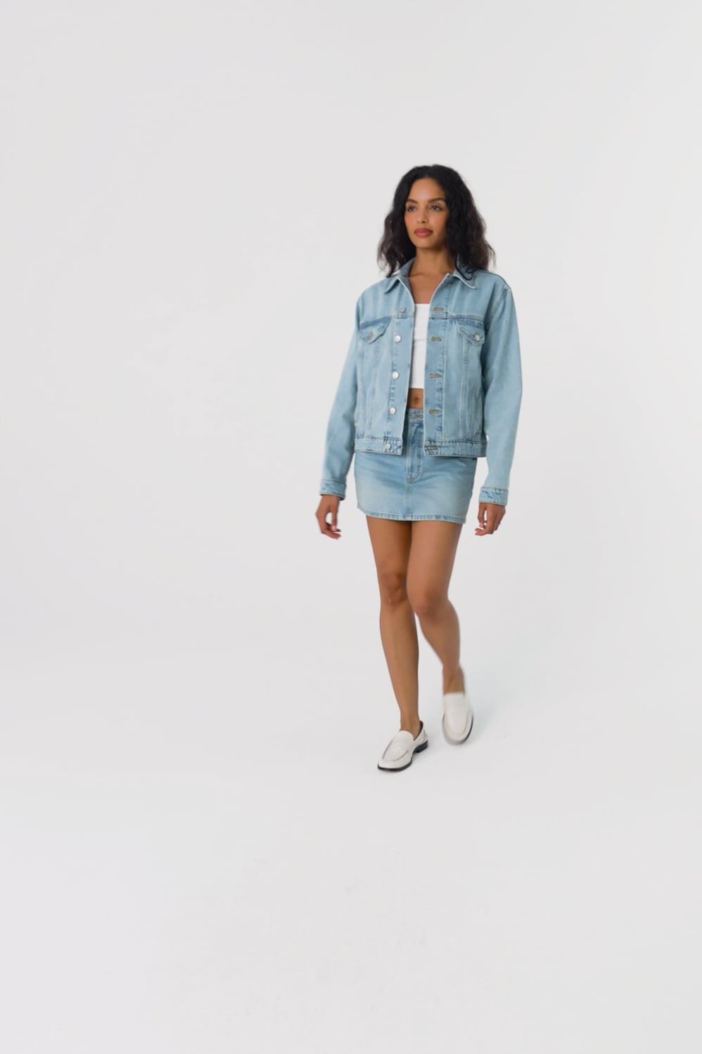 Denim Mini Skirt | Fabletics