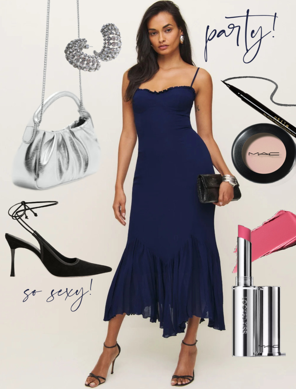 A beautiful color alternative to black and red party dresses: NAVY! #holidayparty #christmasparty #partygirl  

 

#LTKParties #LTKSeasonal #LTKHoliday