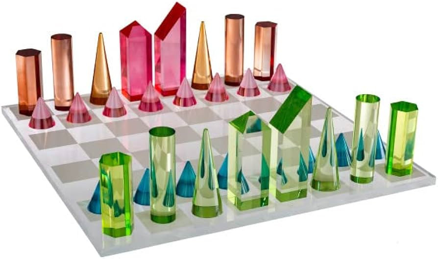 Trademark Games Acrylic Chess Set | Amazon (US)