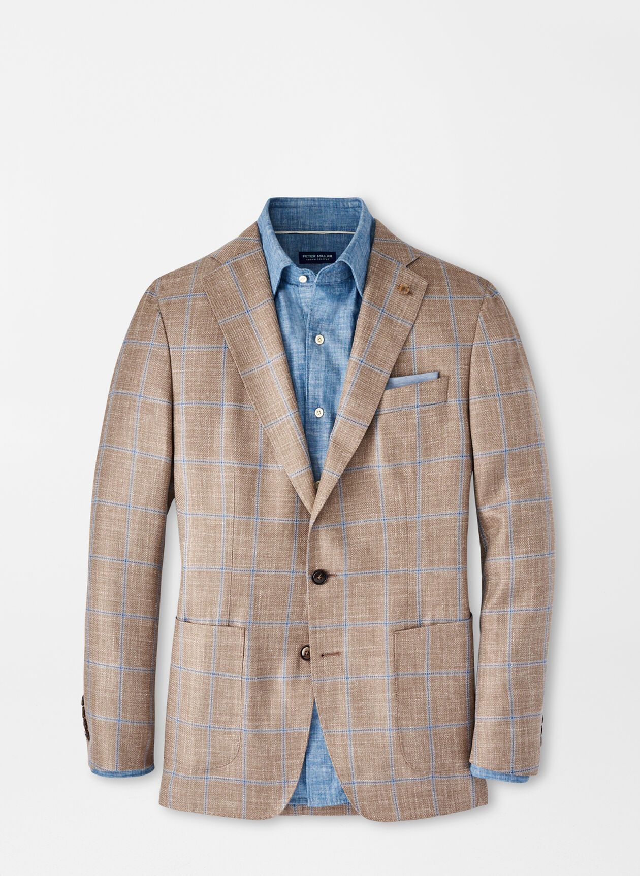 Mason Windowpane Soft Jacket | Peter Millar