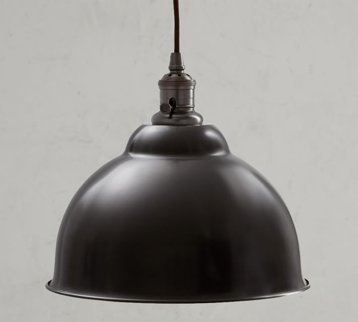 Custom Metal Bell Cord Pendant | Pottery Barn (US)