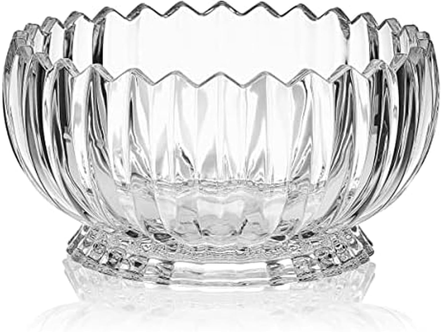 Mikasa Estate Crystal Footed Bowl, 9 Inch, Clear | Amazon (US)