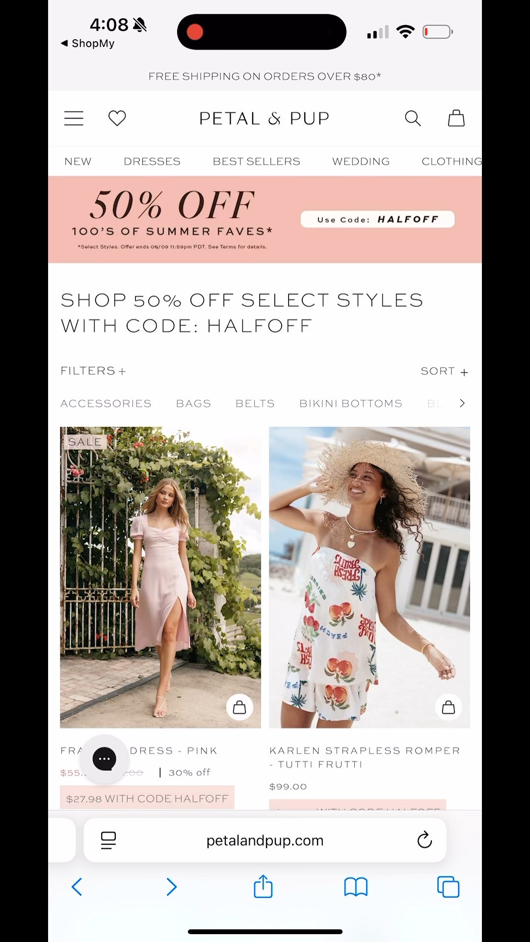 Browsing the Petal & Pup sale 50% off on many summer favorites!! Ahh I want it all! 🤩

#LTKFindsUnder100 #LTKTravel #LTKSeasonal
