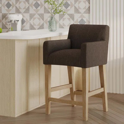 Alighiero Solid Wood Stool | Wayfair North America