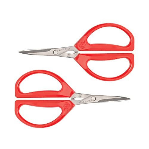 Joyce Chen Original Unlimited Kitchen Scissors All Purpose Kitchen Shears With Comfortable Handles, Red, 2 Pack | Amazon (US)