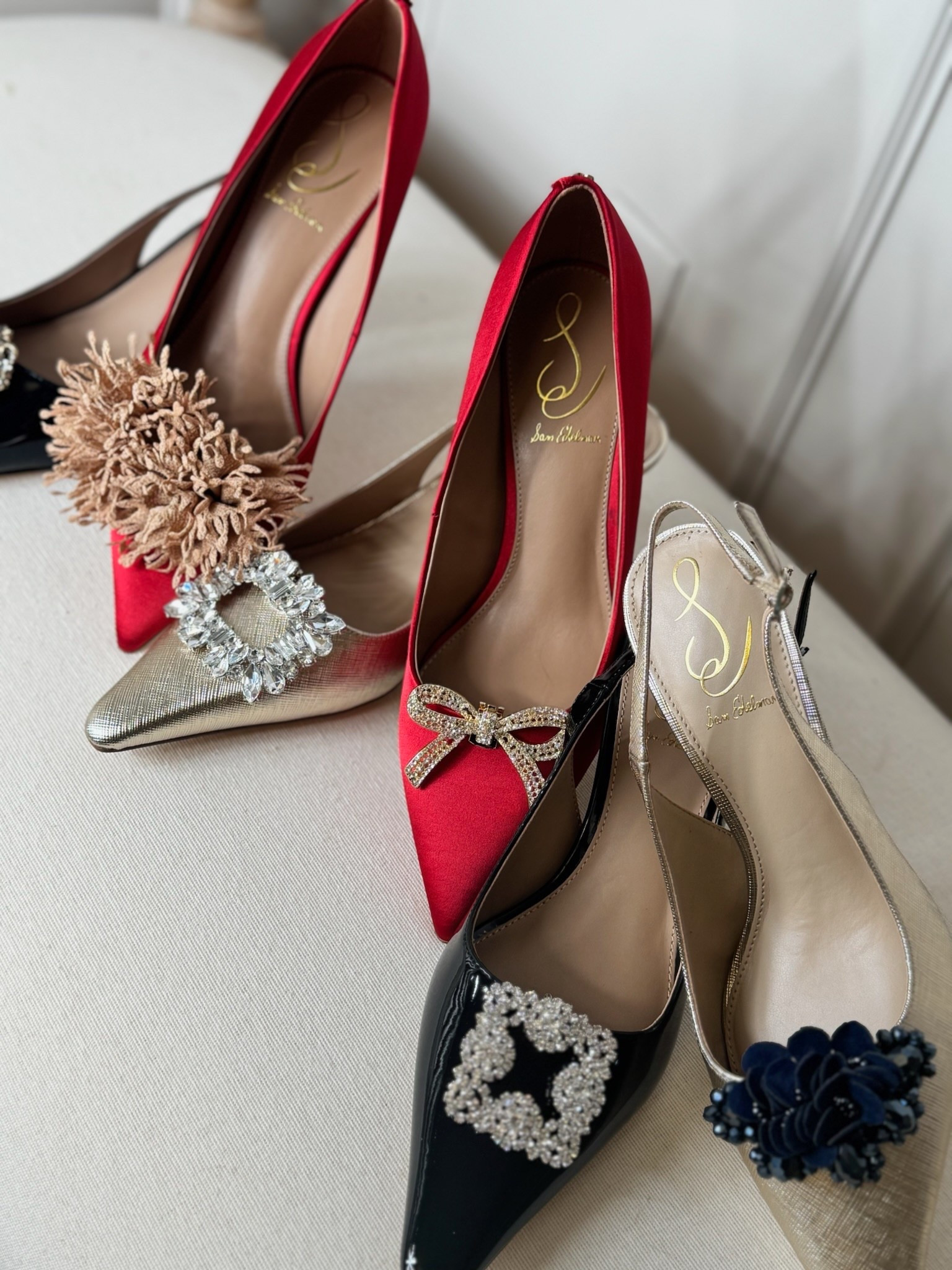 The easiest way to dress up your shoes for any holiday party this season! 

#LTKFindsUnder50 #LTKBeauty #LTKHoliday