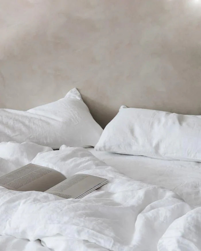 LINEN DUVET COVER | Off-White Palette