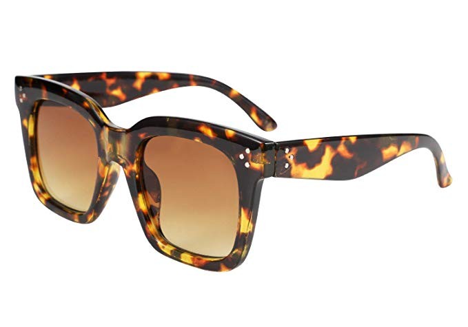 FEISEDY Vintage Women Butterfly Sunglasses Designer Luxury Square Gradient Sun Glasses Shades B2486 | Amazon (US)