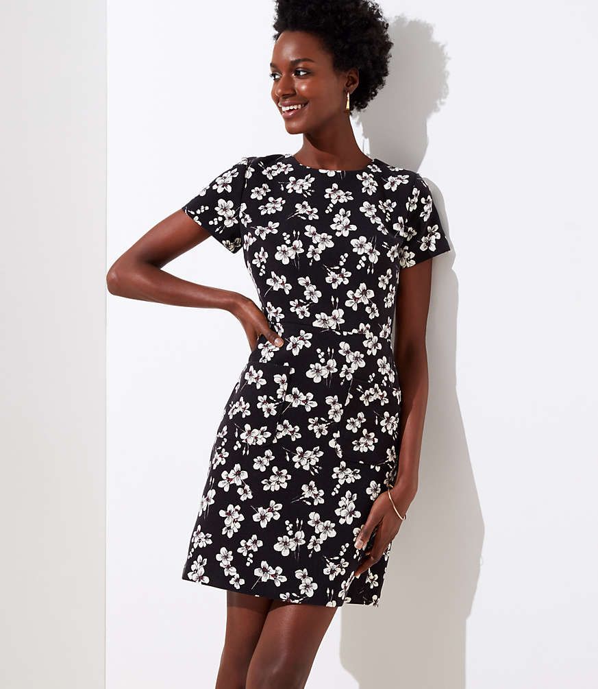 Magnolia Patch Pocket Dress | LOFT