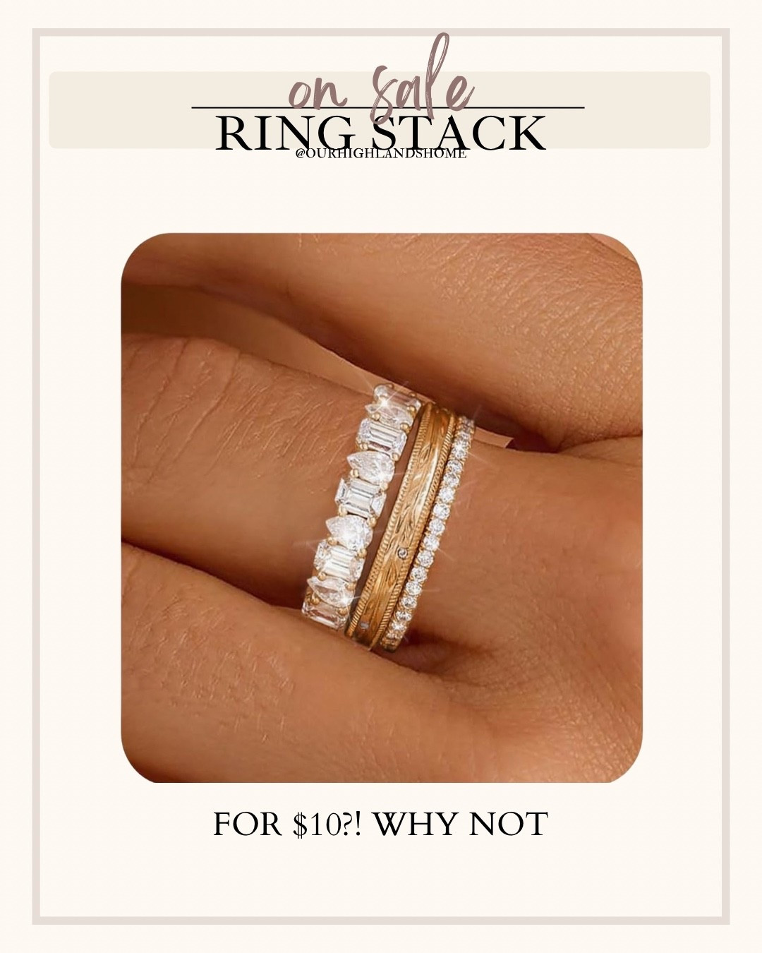 in my cart and ready to go. amazon ring stack for under $10! 

#LTKGiftGuide #LTKCyberWeek #LTKSaleAlert