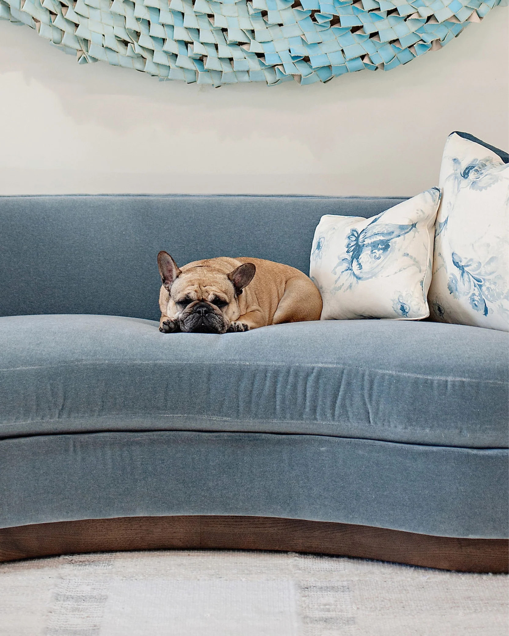 The Upholstered Bennett Sofa | coley home