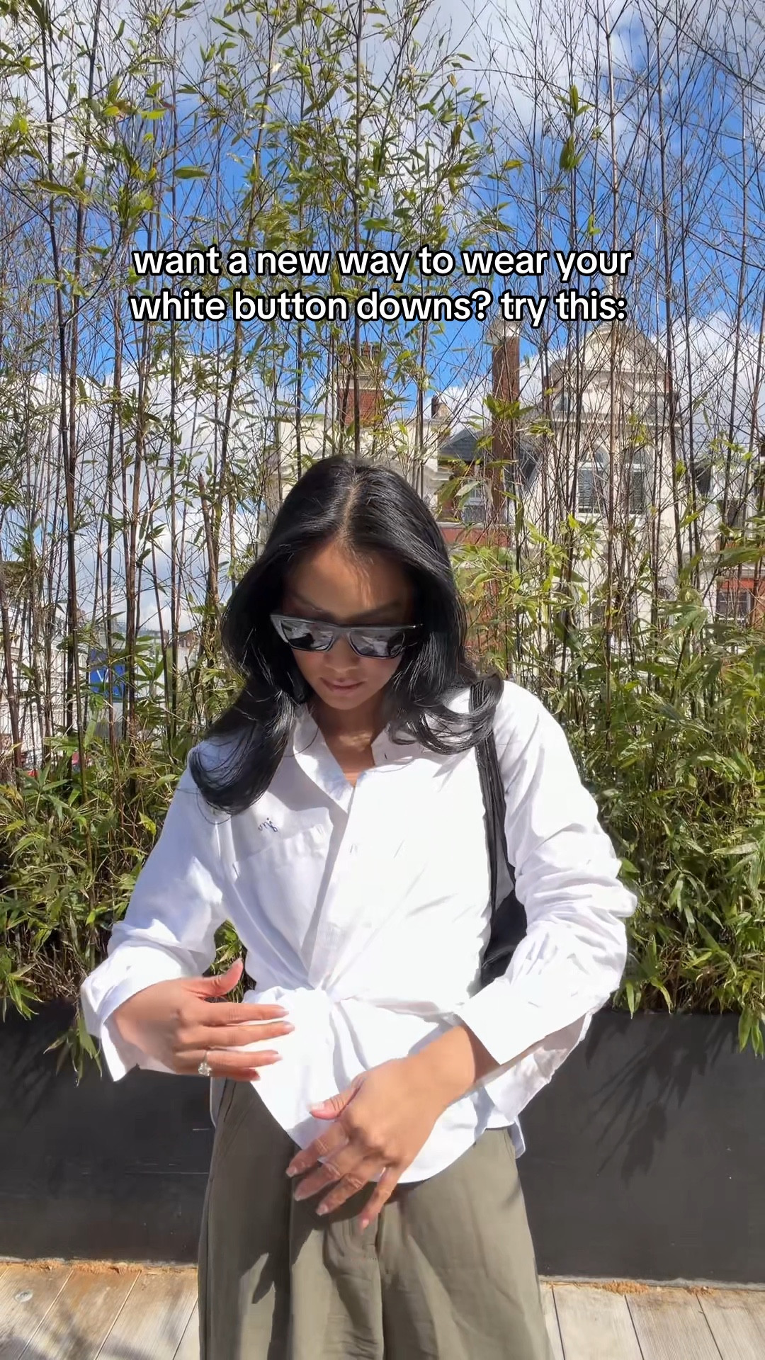 Favorite way to add a new look to my closet with a white button up 

#LTKootd #LTKgrwm #LTKdayinmylife