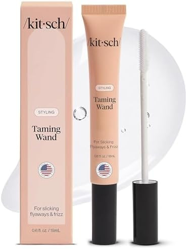 Kitsch Hair Taming Wand - Fly Away Stick For Hair with Biotin, Aloe & Vitamin E | Clear Hair Masc... | Amazon (US)