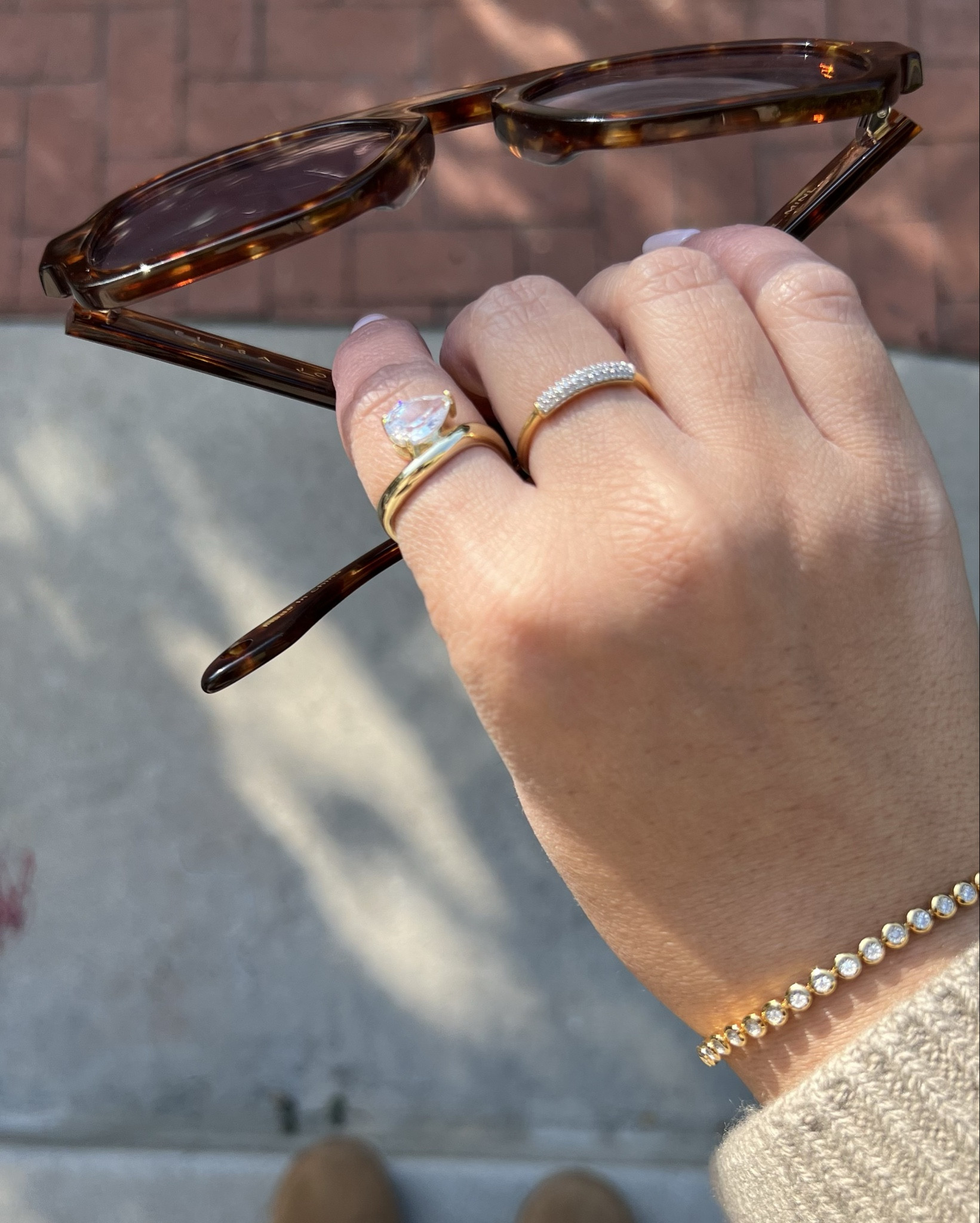 The prettiest accessories!
-
Amazon jewelry- Monica vinader ring - Monica vinader tennis bracelet - diamond pavé ring - pavé diamond ring - lab diamond tennis bracelet - bezel tennis bracelet - H&M oversized sweater - bearpaws mules - suede mules - Elisa johnson sunglasses - red tortoiseshell sunglasses - Elisa johnson mini Jane sunglasses - pear diamond ring - Amazon jewelry finds - Pavoi ring - affordable jewelry- ring stack - small puffy initial pendant on chain - 14kt gold plated necklace - 14k gold plated ring 

#LTKFindsUnder50 #LTKStyleTip #LTKWorkwear