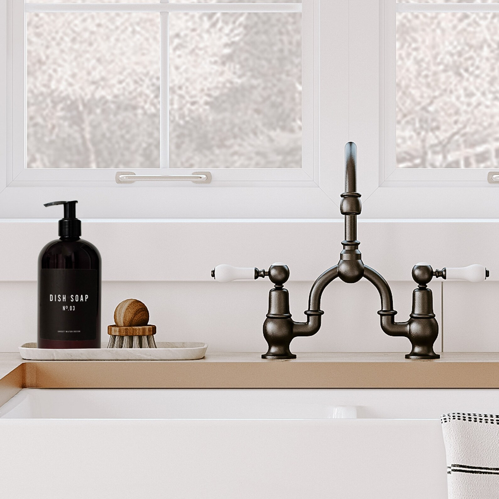 Dish Soap Refillable Plastic Dispenser Bottle Amber Plastic  - Etsy | Etsy (US)