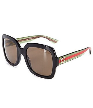 Gucci Women's Square 54mm Sunglasses - Black | Dillard's