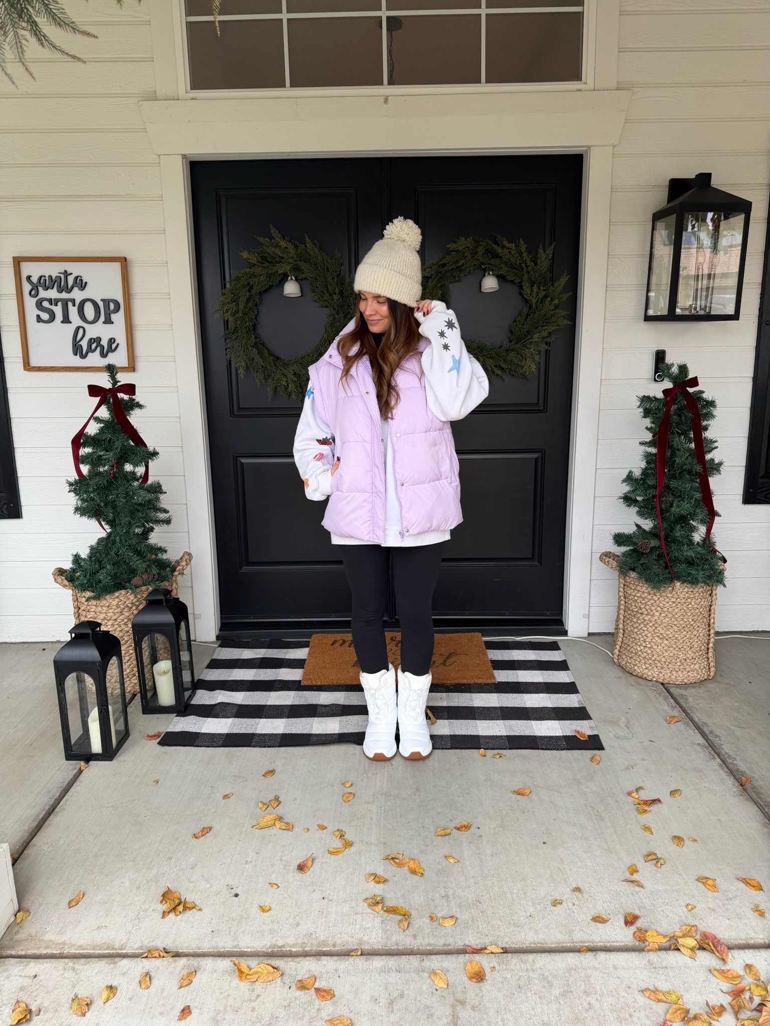 Snow ski outfit idea!❄️

tts medium

amazon, amazon leggings, snow boots, snow skiing boots, vest, puffer vest, revolve crewneck, aerie beanie, winter outfit, Britt Horton, California 


#LTKTravel #LTKFindsUnder100 #LTKFindsUnder50