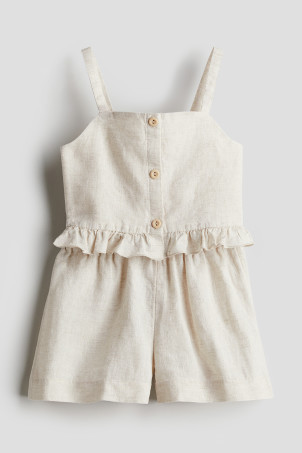 2-piece Cotton Muslin Set - Dark dusty pink - Kids | H&M US | H&M (US + CA)