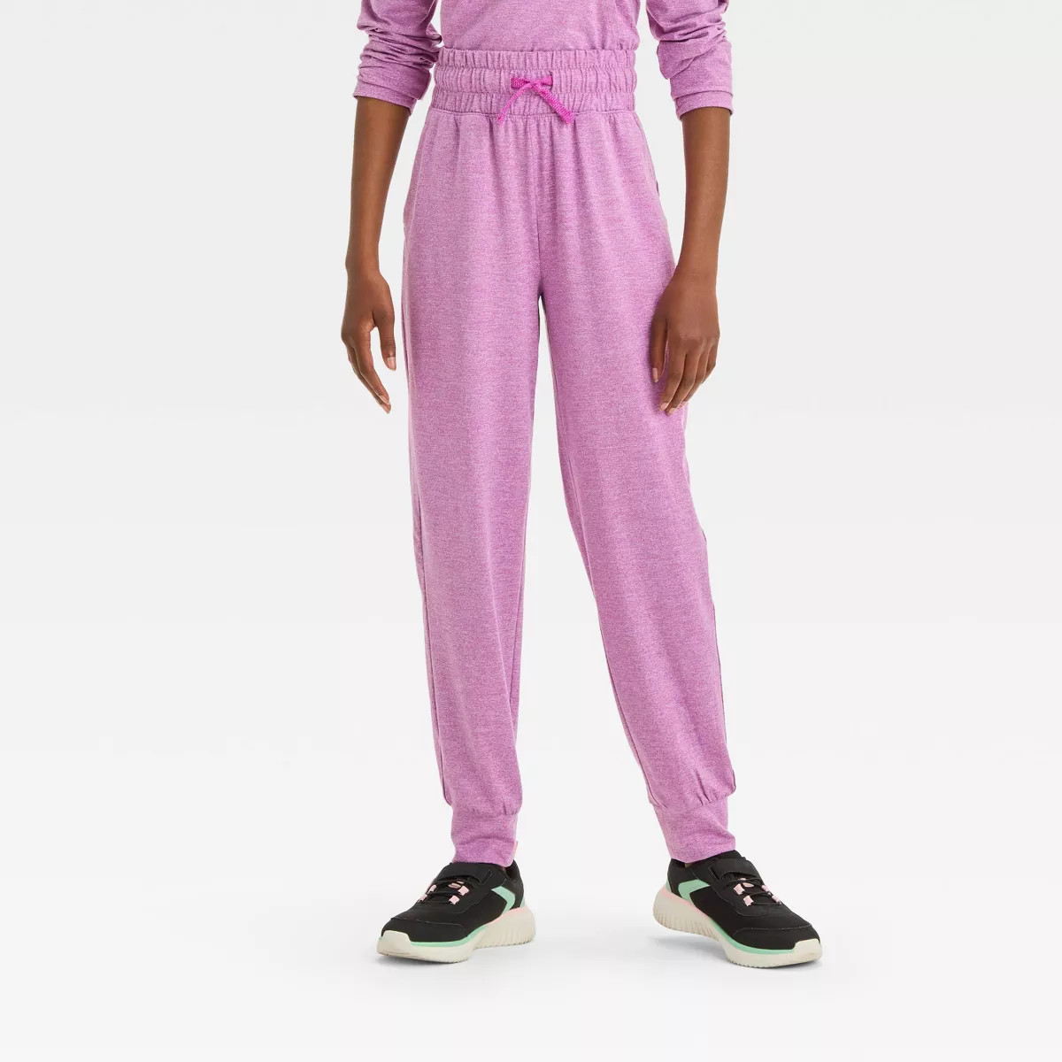 Girls' Soft Stretch Jogger Pants - All In Motion™ | Target