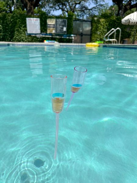 These floating champagne flutes might just be my favorite Amazon pool find! 

Pool must have, flutes, champagne flutes, Amazon find 

#LTKParties #LTKFindsUnder50 #LTKSwim