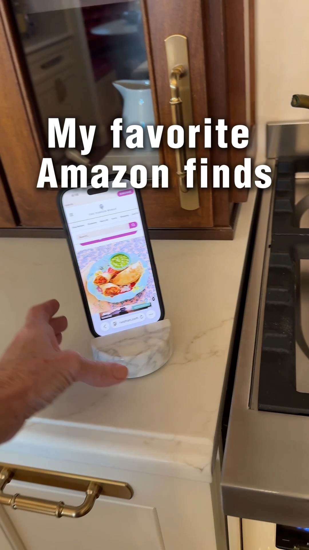 Amazon Kitchen Essentials I Use Every Single Day

These are the kitchen essentials I truly wouldn’t want to live without. From the marble phone stand that keeps recipes at eye level while cooking, to the beautiful gold measuring cups with wooden handles, classic wooden spoons, a discreet retractable clothesline, and the thinnest fold-away ironing board that hangs neatly behind a door—each one makes everyday life a little easier while still looking beautiful. 

#AmazonHome #KitchenEssentials #HomeFavorites #KitchenFinds #EverydayHomeStyle