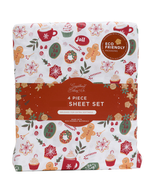 Christmas Cookies Sheet Set | TJ Maxx