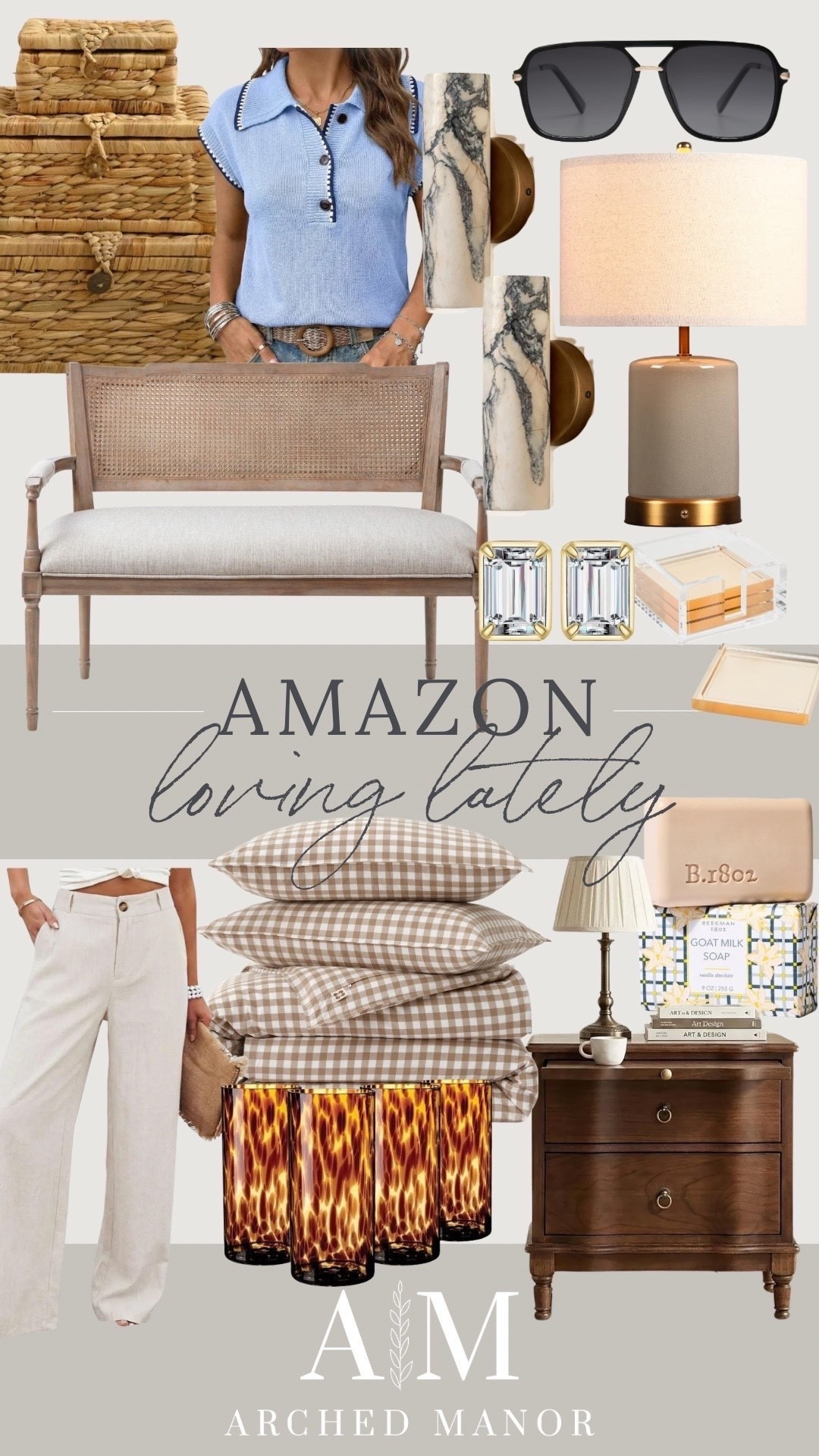 Amazon finds to LOVE. This bench is a favorite find this week, and I love these marble sconces!

#LTKSeasonal #LTKHome

#LTKSeasonal #LTKHome