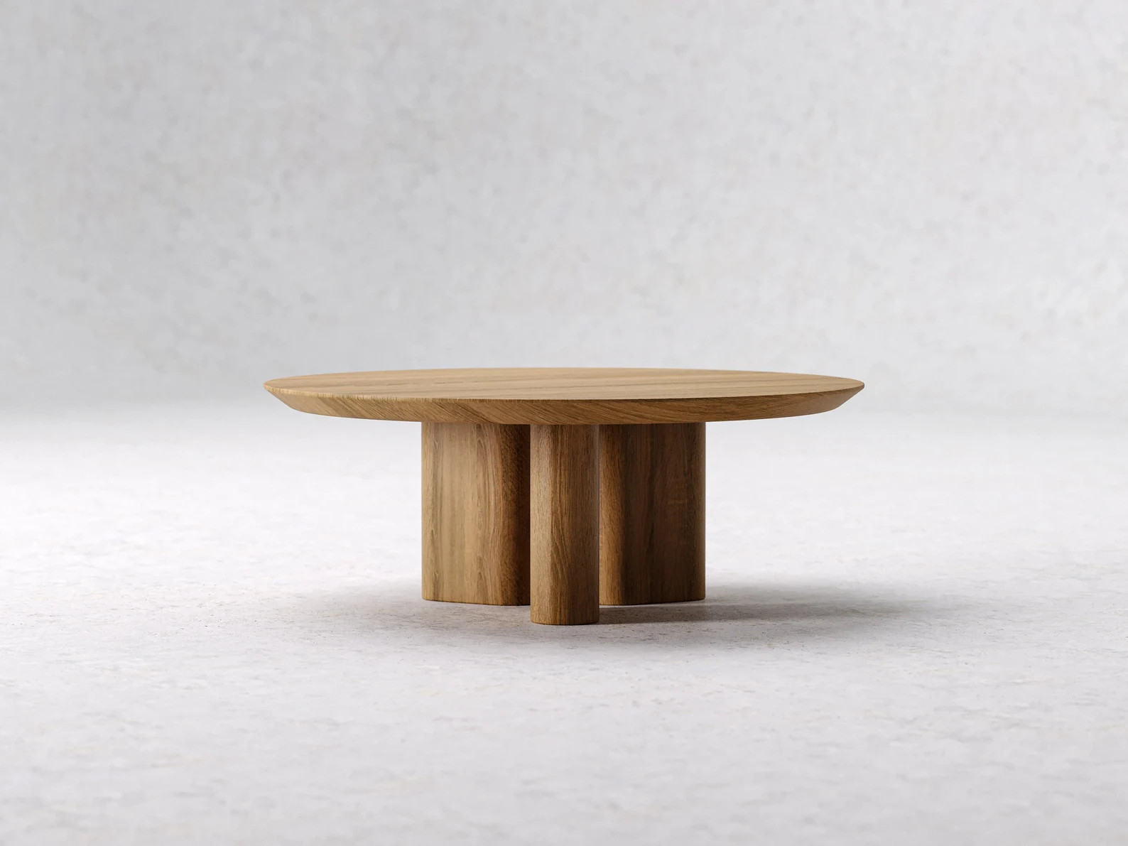 Modern Coffee Table - Round coffee table - Unique coffee table - Solid wood oak table - Original ... | Etsy (US)