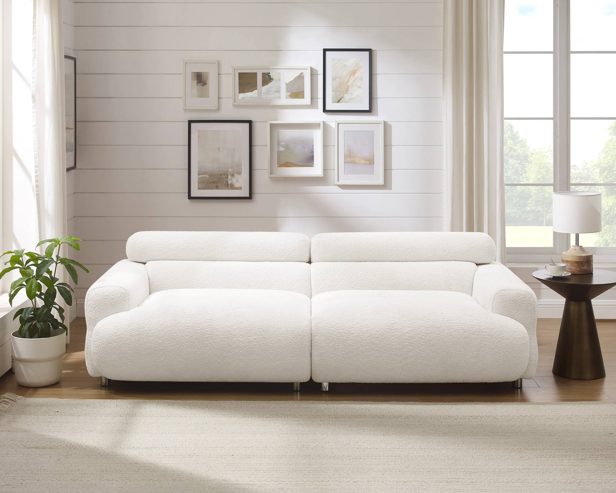 Faughn 88.98'' Upholstered Sofa | Wayfair North America