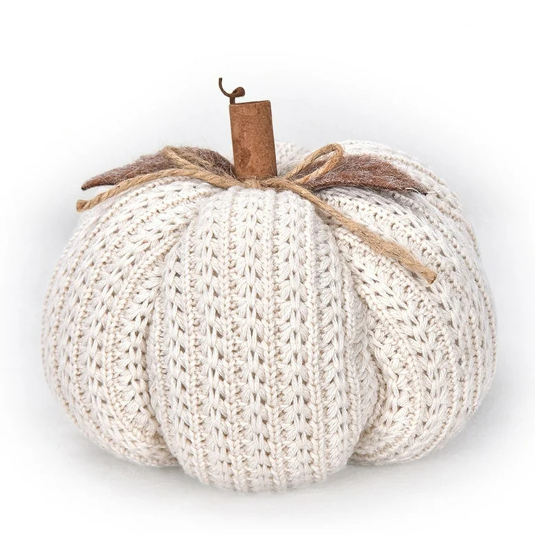 Taotanxi Fall Mini Crochet Pumpkins Seasonal Knit Decorative Pumpkins for Crafts Rustic Decor Far... | Walmart (US)