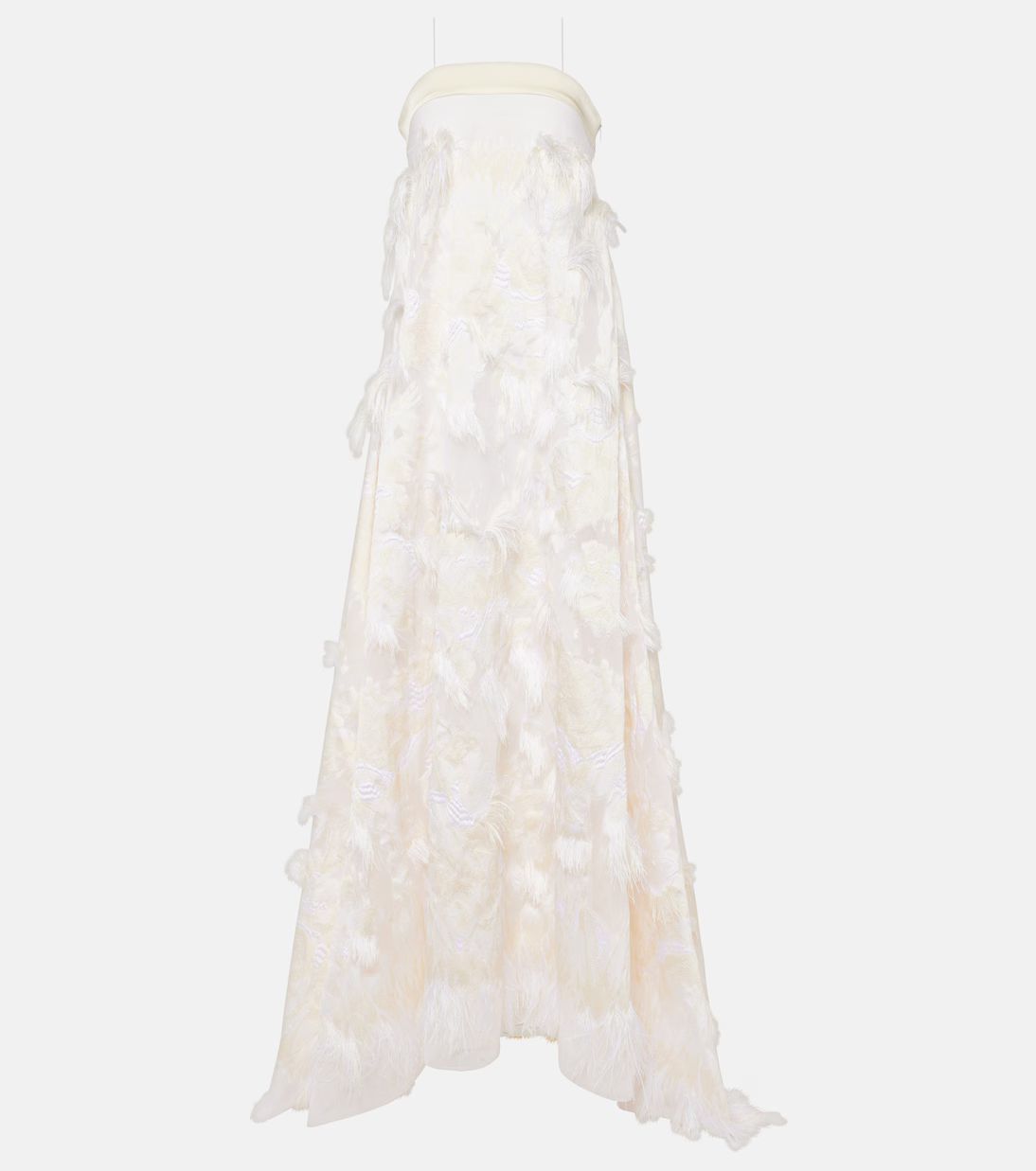 Bridal Robe Trapeze aus Jacquard | Mytheresa (DACH)