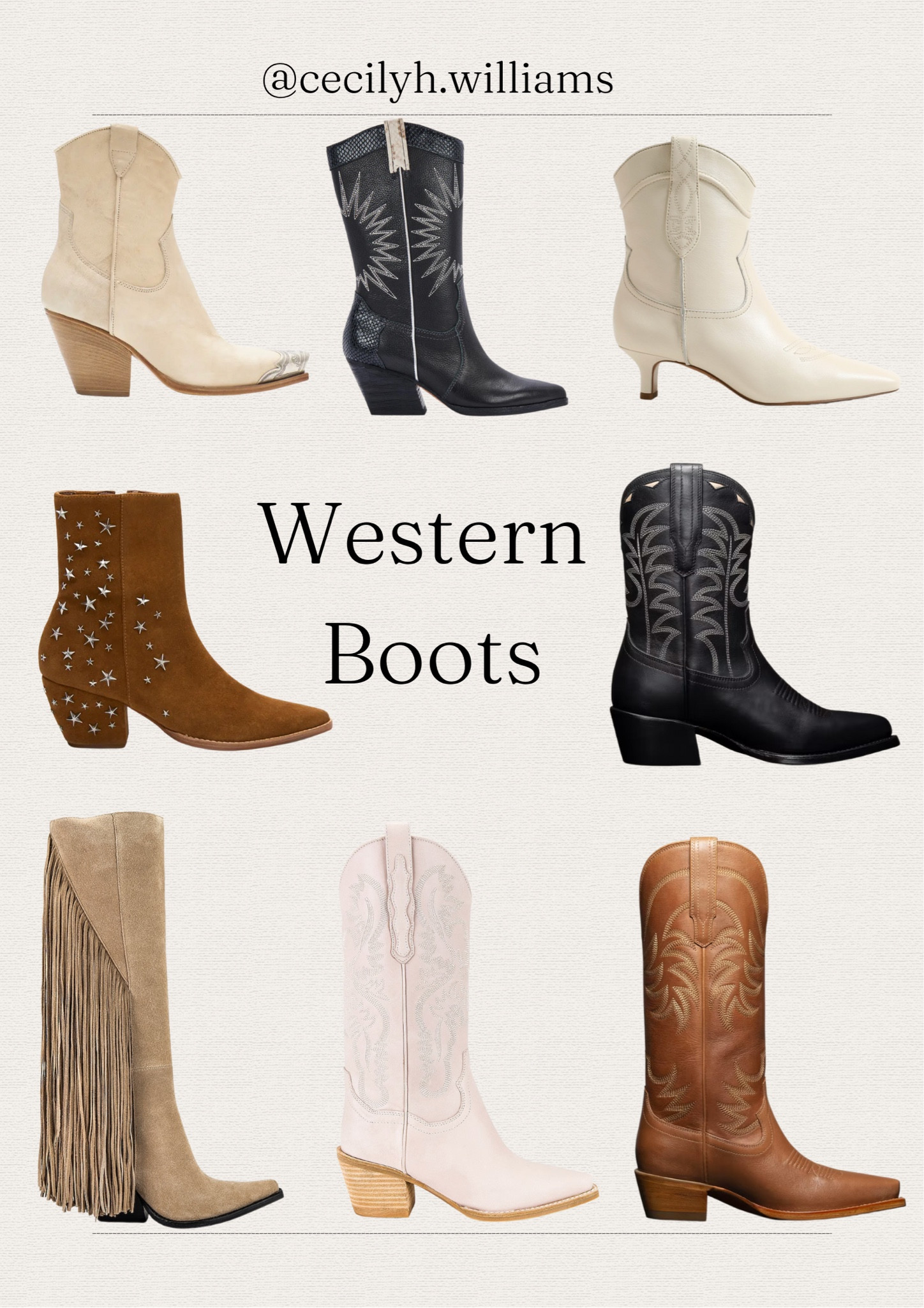 Western Boots 


#Rodeo #Texas #YeeHaw #CowboyBoots #Cowgirl 

#LTKstyletip
