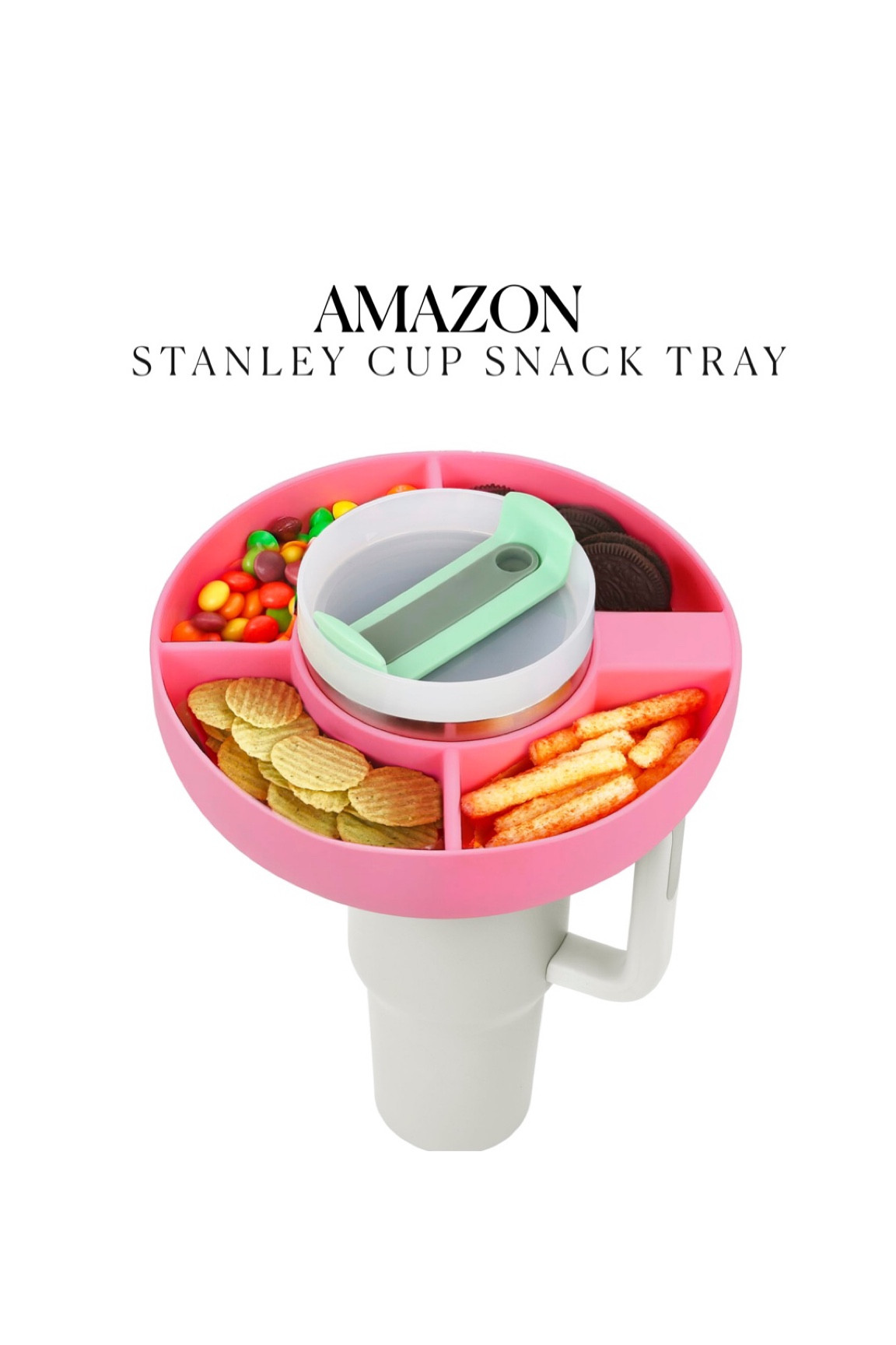 New Stanley cup snack trays! 
Amazon finds, Snack Ring for Stanley Cup, Silicone Snack Tray for Stanley, Tumbler Snack Bowl Compatible with Stanley 40 Oz Tumbler, Cup Holder for Stanley Cup Accessories

#LTKstyletip #LTKsalealert #LTKunder50