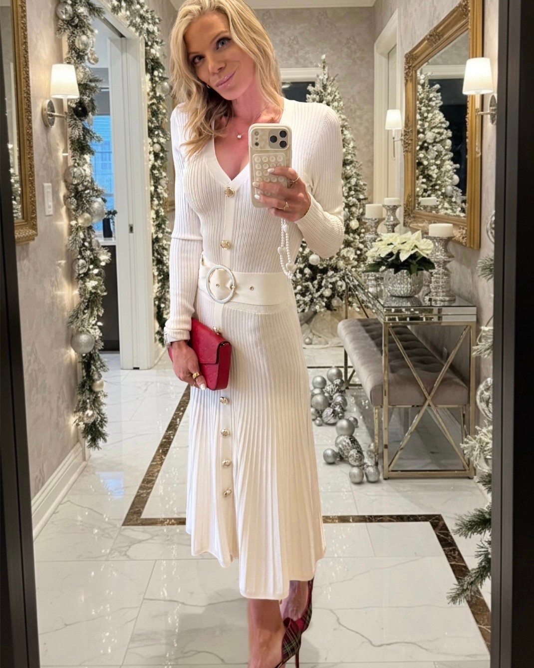 My dress is on sale for 50% off but sizes are limited to L and XXL. Such a great dress!!! Wearing size 36 (XS). Similar one also from Guess also linked available in all sizes but regular price in both white and taupe. And also linked another dress I have that is similar that has same effect!

#LTKootd #LTKSaleAlert #LTKSpringSale