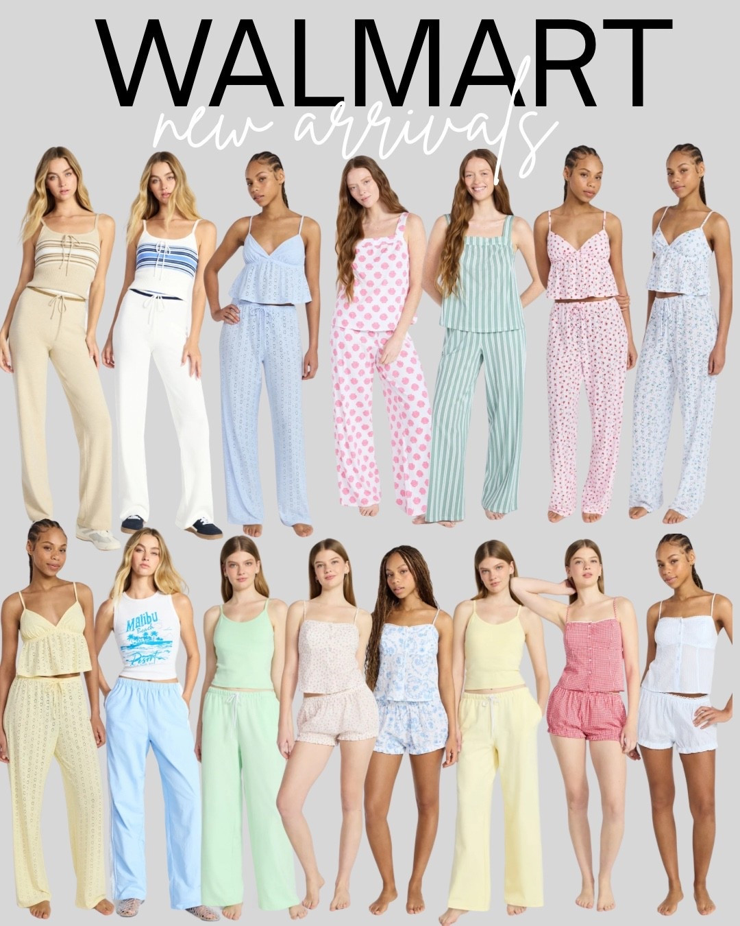 New spring pajamas and matching sets from Walmart!! Loving all the cute prints and bright colors💛🩷




#walmart #walmartfashion #walmartstyle #walmartfinds #walmartoutfit #pajamas #pjs #springfashion #springstyle #pajamasets #pjs #loungesets #newarrivals #lounge #loungewear #loungesets #sleepwear #newarrivals #timeandtru #joyspun #womens #spring #springloungewear #loungeset #springsets #womens #comfystyle #comfysets #cozy #comfy #springpajamas #sleepwear


#LTKootd #LTKgrwm #LTKSeasonal