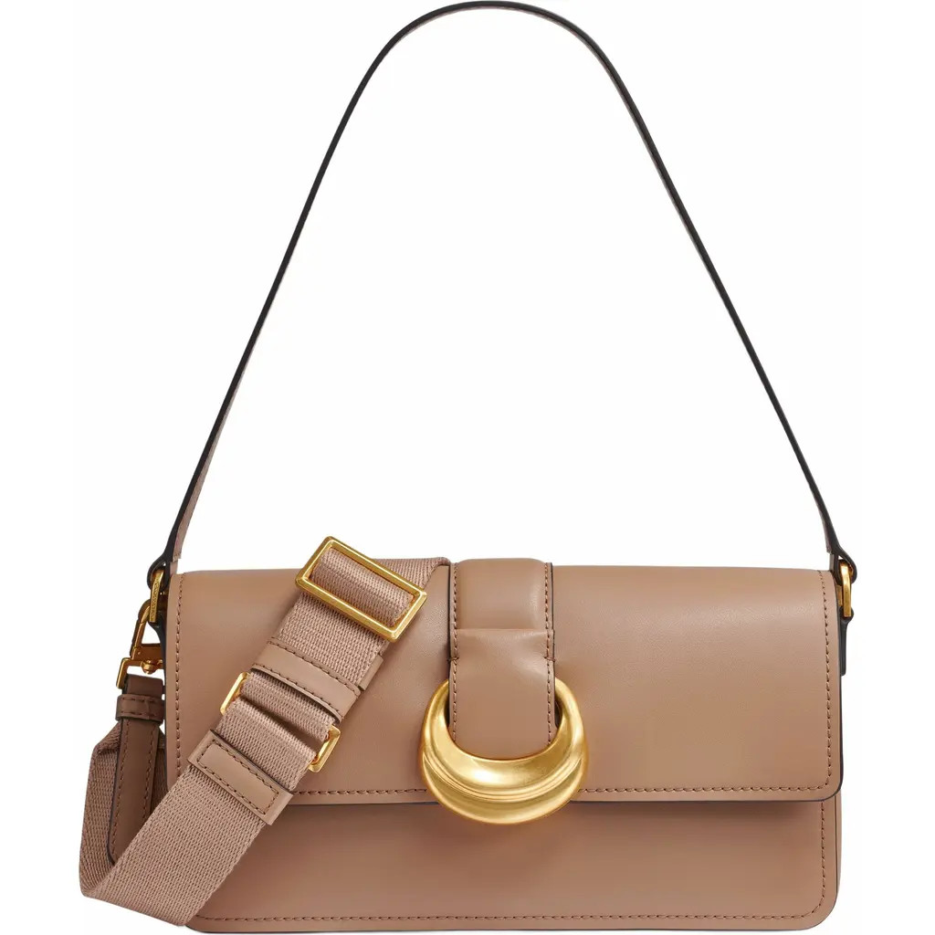 Donna Karan New York Valley Stream Convertible Shoulder in Toasted Almond at Nordstrom | Nordstrom